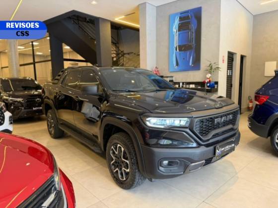 RAM RAMPAGE 2.0 HURRICANE 4 TURBO GASOLINA REBEL 4X4 AUTOMÁTICO